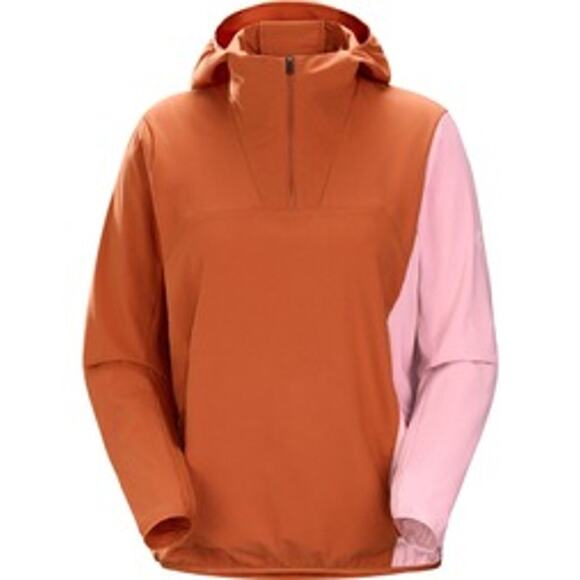 Arc'teryx Jackets & Blazers - NWT Arc'teryx Sima Pullover Hoodie Jacket Women's‎ XL Orange Pink Hiking RARE